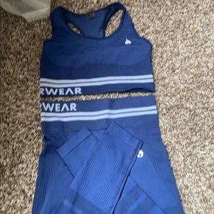Ryderwear sports bra and leggings. As a set.